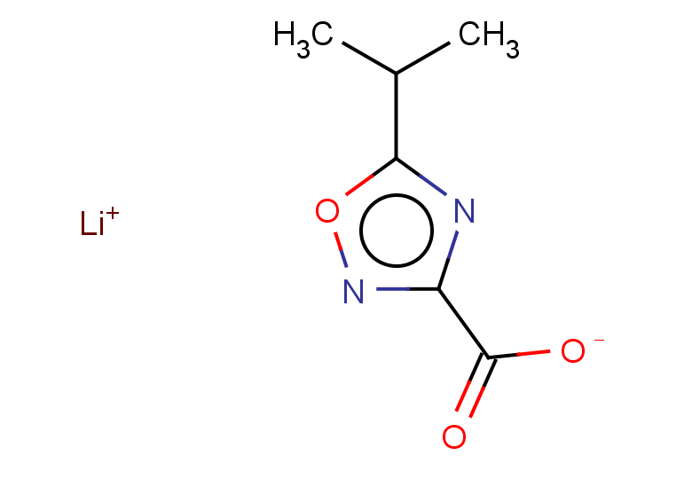 lithium(1+) ion 5-(propan-2-yl)-1,2,4-oxadiazole-3-carboxylate