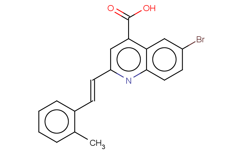 6-bromo-2-[(E)-2-(2-methylphenyl)ethenyl]quinoline-4-carboxylic acid