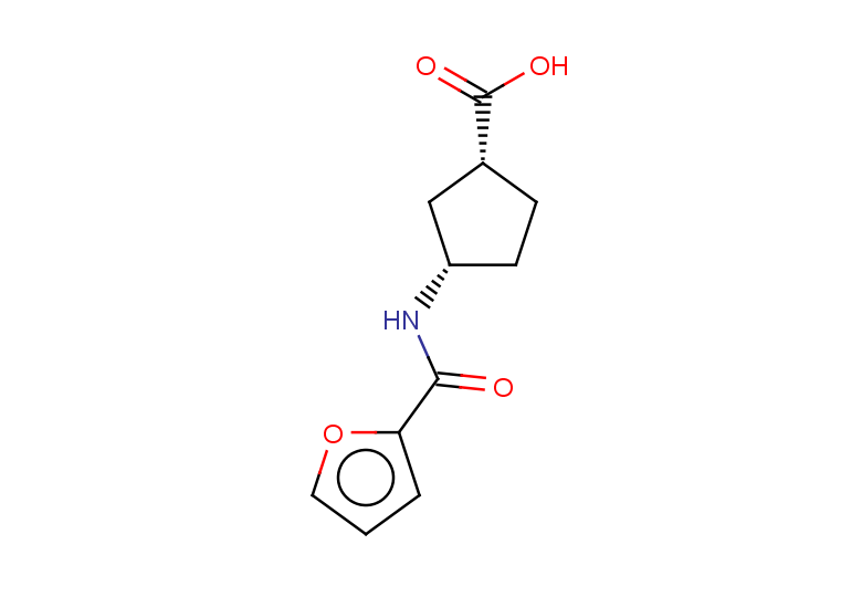 (1R,3S)-3-(furan-2-amido)cyclopentane-1-carboxylic acid