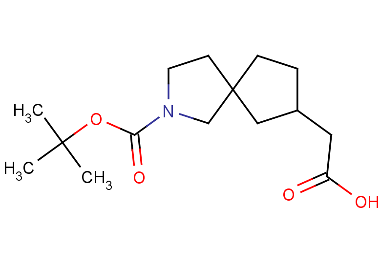 2-{2-[(tert-butoxy)carbonyl]-2-azaspiro[4.4]nonan-7-yl}acetic acid