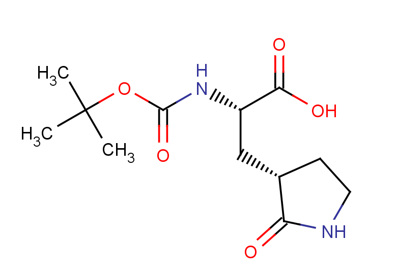 (2S)-2-{[(tert-butoxy)carbonyl]amino}-3-[(3S)-2-oxopyrrolidin-3-yl]propanoic acid