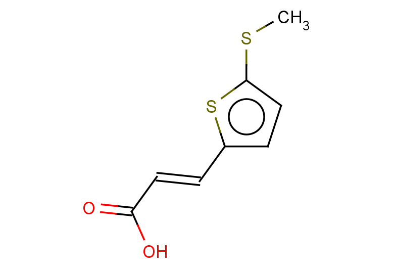 (2E)-3-[5-(methylsulfanyl)thiophen-2-yl]prop-2-enoic acid