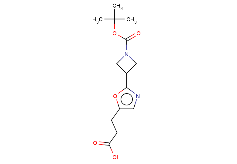 3-(2-{1-[(tert-butoxy)carbonyl]azetidin-3-yl}-1,3-oxazol-5-yl)propanoic acid