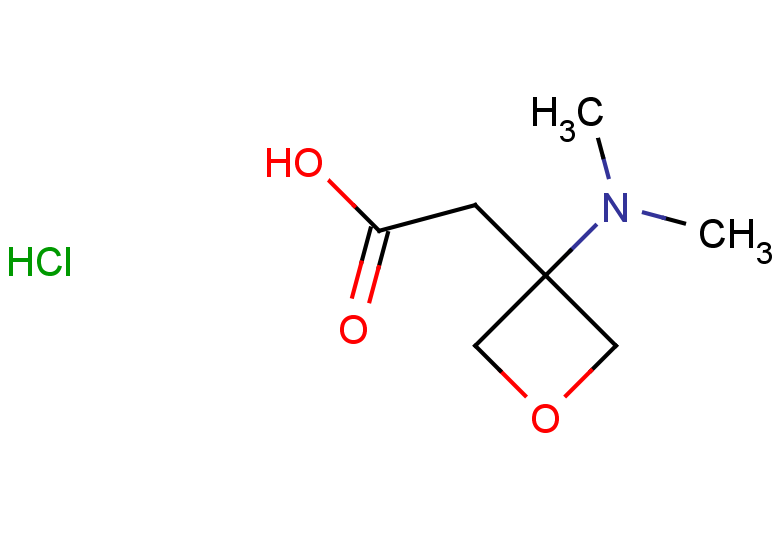 2-[3-(dimethylamino)oxetan-3-yl]acetic acid hydrochloride
