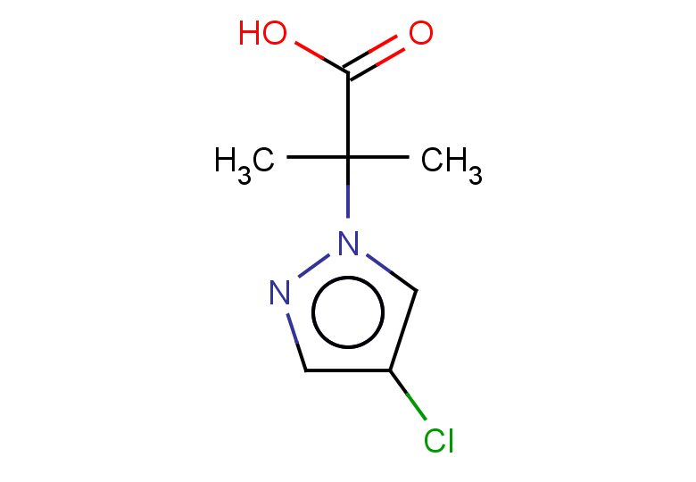 2-(4-chloro-1H-pyrazol-1-yl)-2-methylpropanoic acid