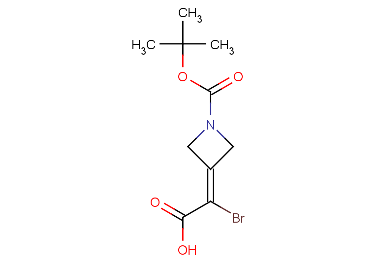 2-bromo-2-{1-[(tert-butoxy)carbonyl]azetidin-3-ylidene}acetic acid