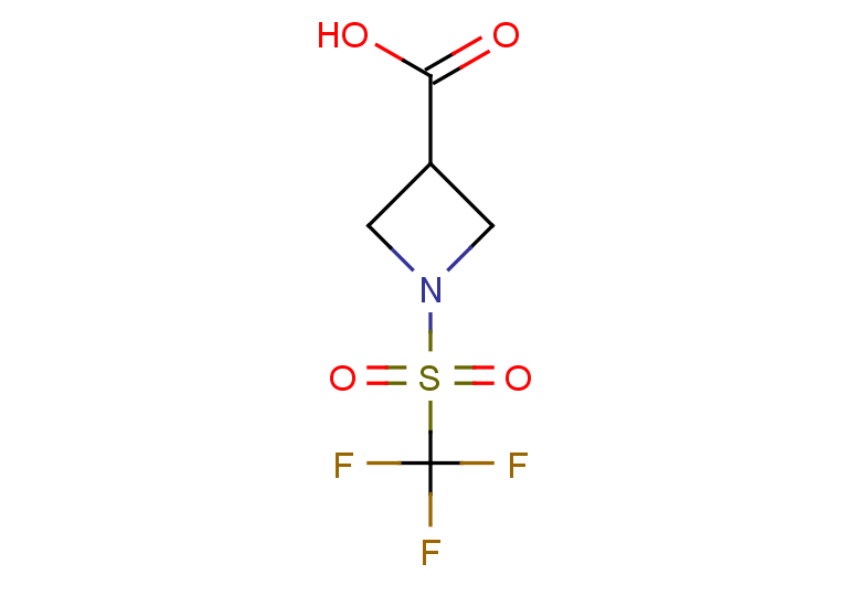 1-trifluoromethanesulfonylazetidine-3-carboxylic acid