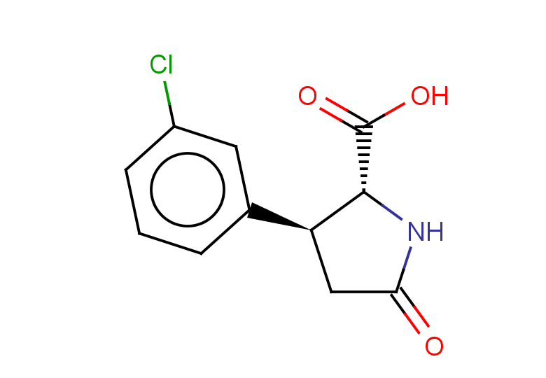 (2R,3S)-3-(3-chlorophenyl)-5-oxopyrrolidine-2-carboxylic acid