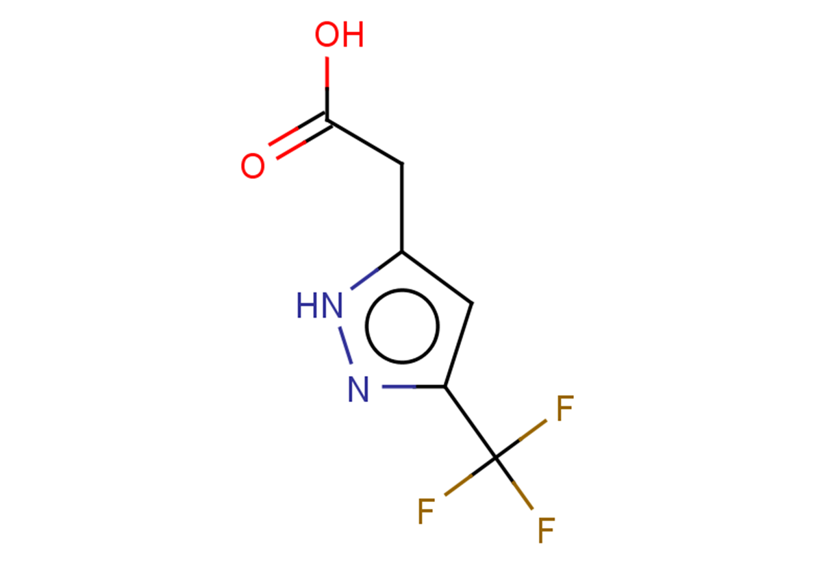 2-[3-(trifluoromethyl)-1H-pyrazol-5-yl]acetic acid