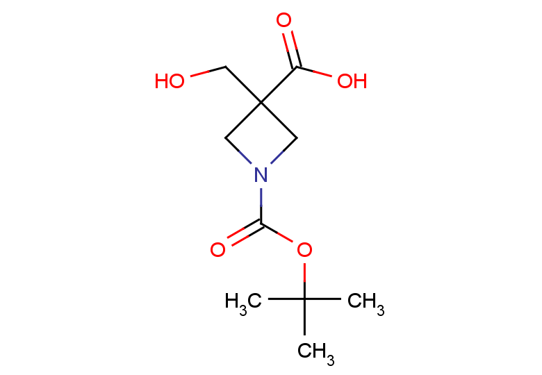 1-[(tert-butoxy)carbonyl]-3-(hydroxymethyl)azetidine-3-carboxylic acid