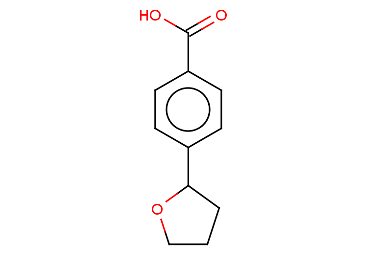 4-(oxolan-2-yl)benzoic acid