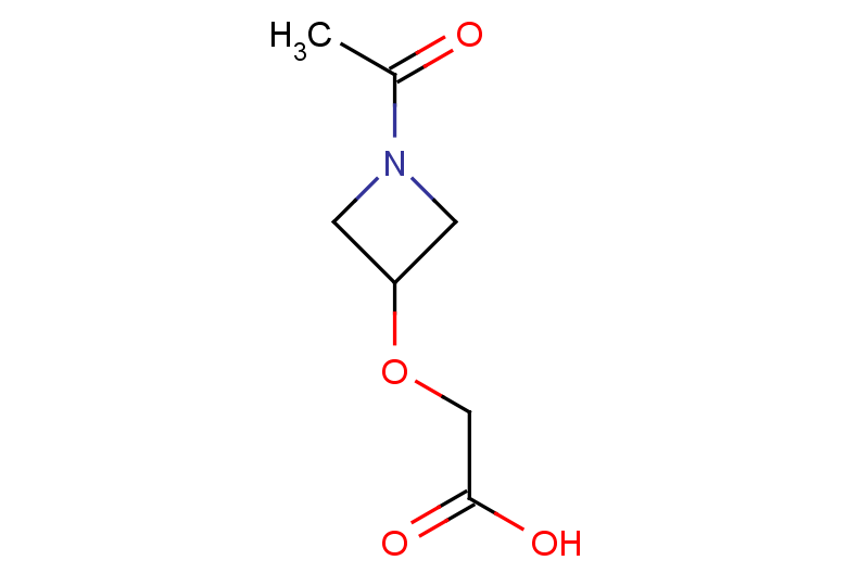 2-[(1-acetylazetidin-3-yl)oxy]acetic acid