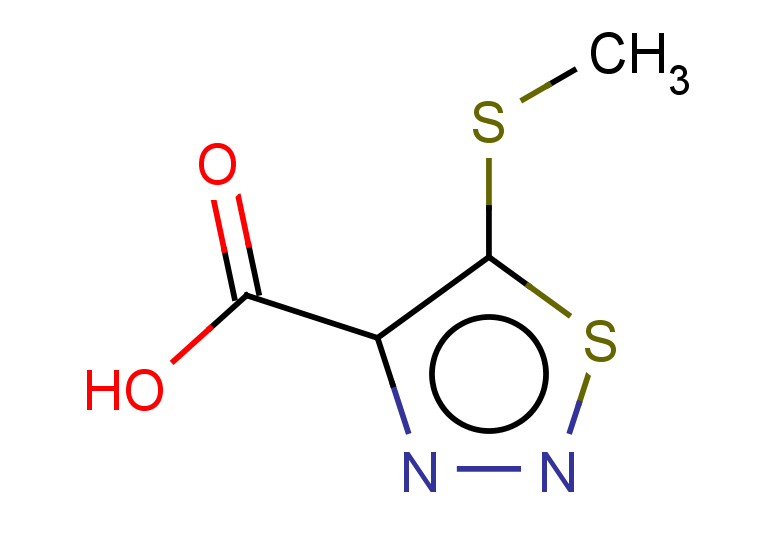 5-(methylsulfanyl)-1,2,3-thiadiazole-4-carboxylic acid