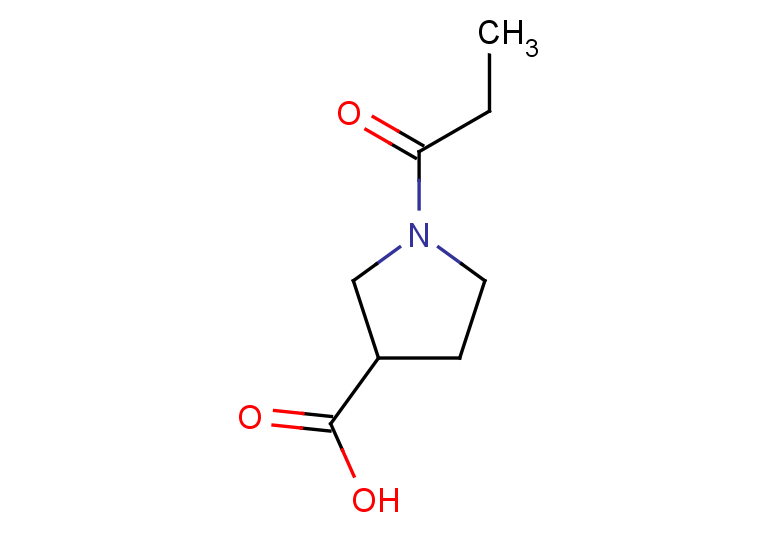 1-propanoylpyrrolidine-3-carboxylic acid