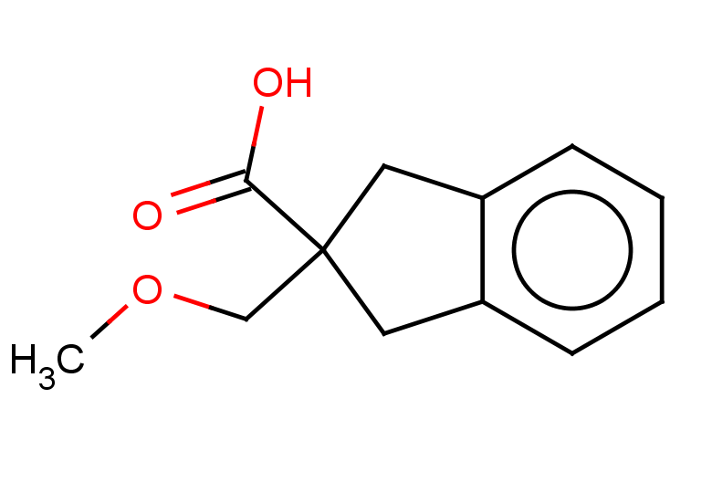 2-(methoxymethyl)-2,3-dihydro-1H-indene-2-carboxylic acid