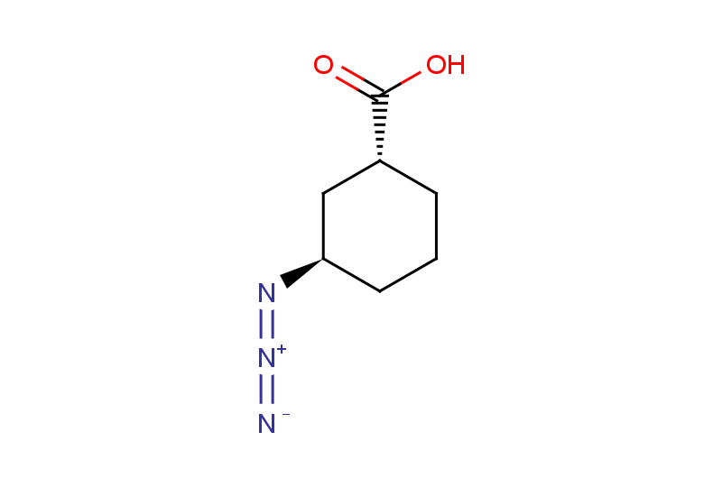 (1R,3R)-3-azidocyclohexane-1-carboxylic acid