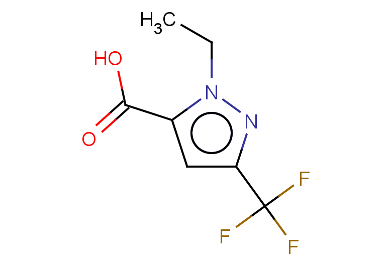 1-ethyl-3-(trifluoromethyl)-1H-pyrazole-5-carboxylic acid
