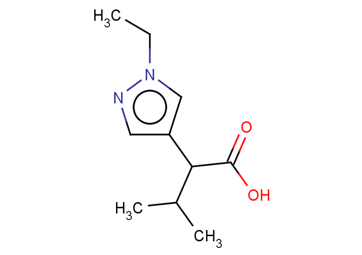 2-(1-ethyl-1H-pyrazol-4-yl)-3-methylbutanoic acid