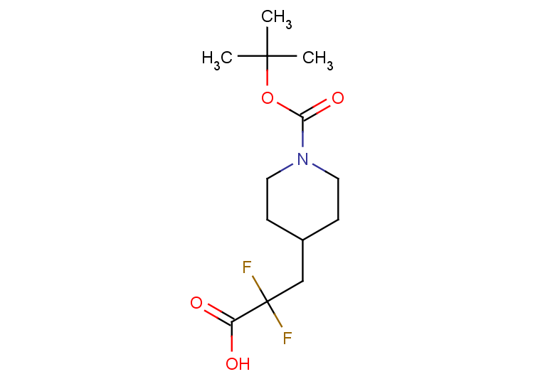 3-{1-[(tert-butoxy)carbonyl]piperidin-4-yl}-2,2-difluoropropanoic acid