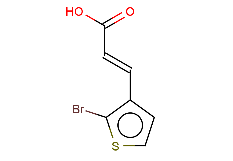 (2E)-3-(2-bromothiophen-3-yl)prop-2-enoic acid