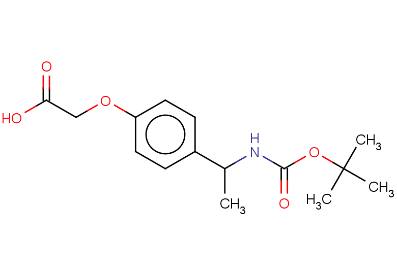 2-[4-(1-{[(tert-butoxy)carbonyl]amino}ethyl)phenoxy]acetic acid