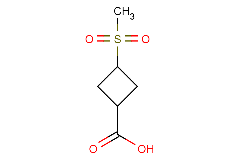 3-methanesulfonylcyclobutane-1-carboxylic acid