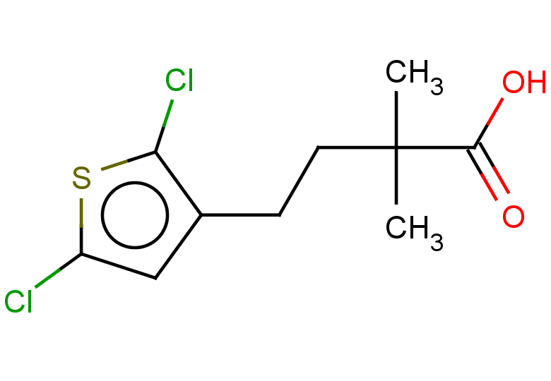 4-(2,5-dichlorothiophen-3-yl)-2,2-dimethylbutanoic acid
