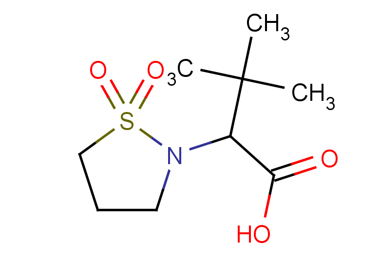 2-(1,1-dioxo-1lambda6,2-thiazolidin-2-yl)-3,3-dimethylbutanoic acid