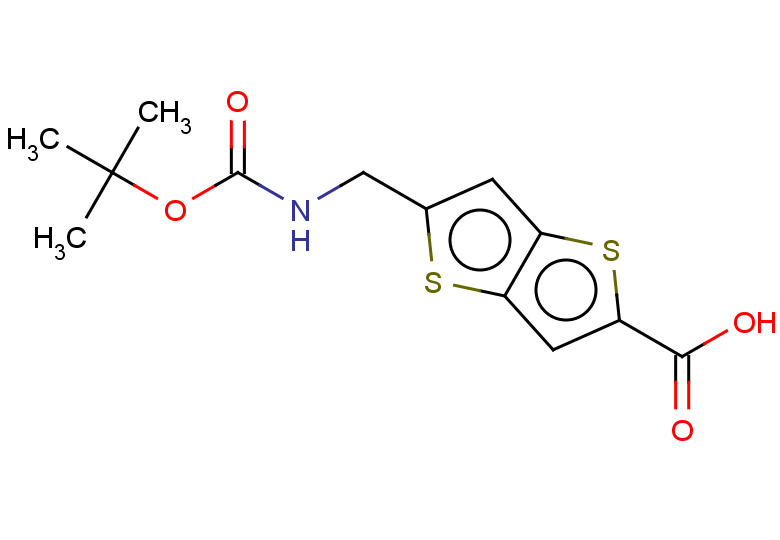 5-({[(tert-butoxy)carbonyl]amino}methyl)thieno[3,2-b]thiophene-2-carboxylic acid