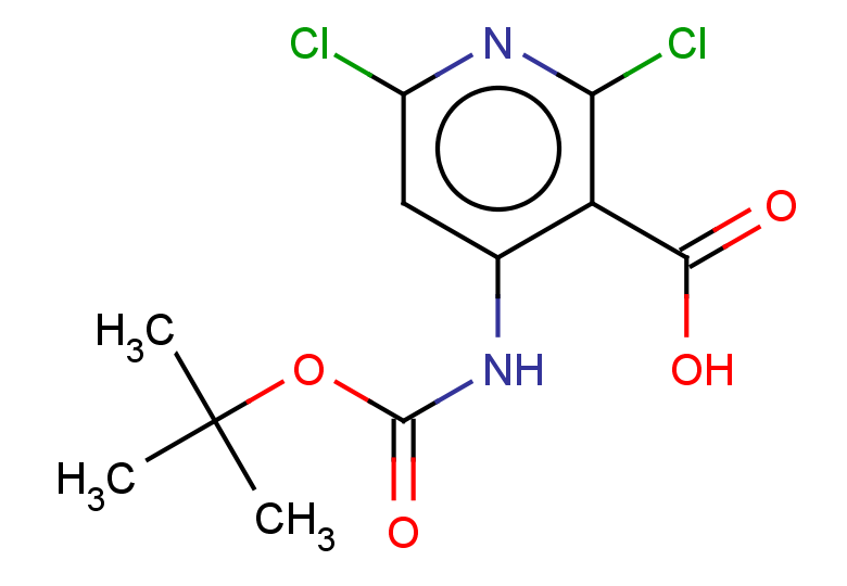 4-{[(tert-butoxy)carbonyl]amino}-2,6-dichloropyridine-3-carboxylic acid