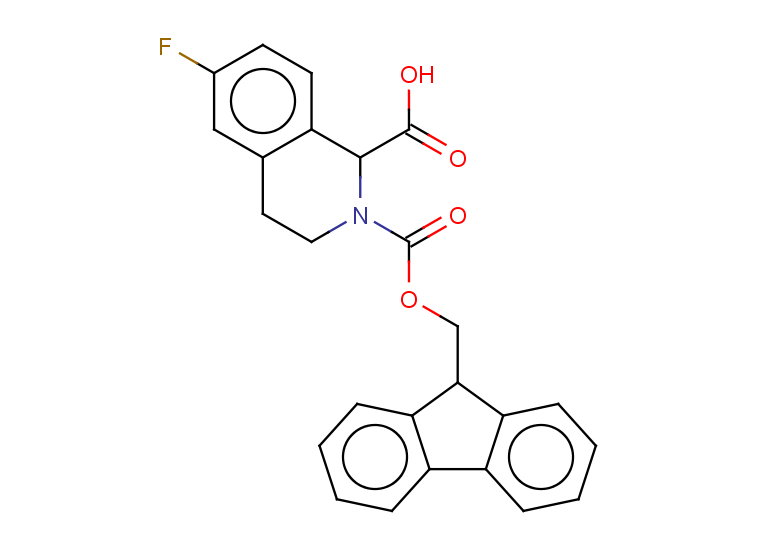 2-[(9H-fluoren-9-ylmethoxy)carbonyl]-6-fluoro-1,2,3,4-tetrahydroisoquinoline-1-carboxylic acid