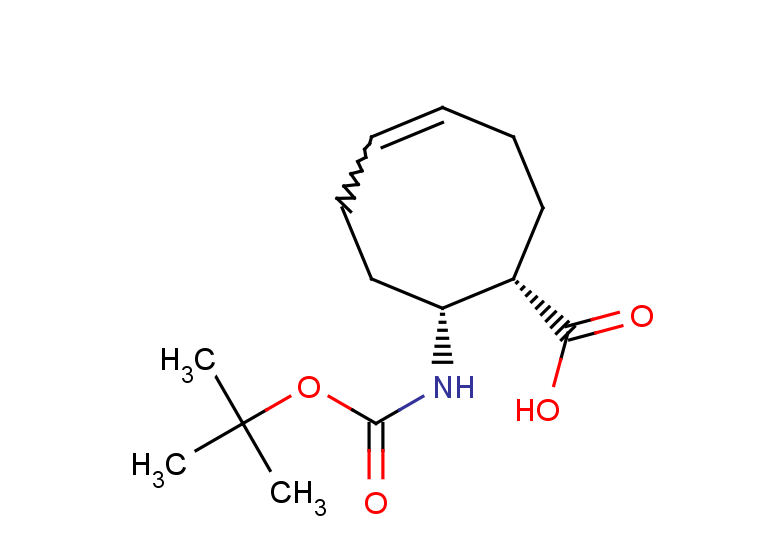 (1S,8R)-8-{[(tert-butoxy)carbonyl]amino}cyclooct-4-ene-1-carboxylic acid