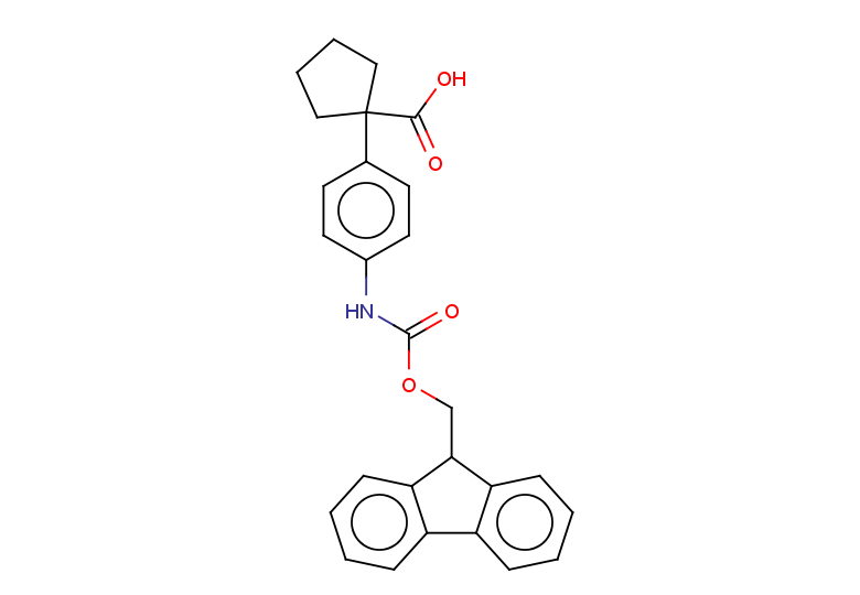 1-(4-{[(9H-fluoren-9-ylmethoxy)carbonyl]amino}phenyl)cyclopentane-1-carboxylic acid
