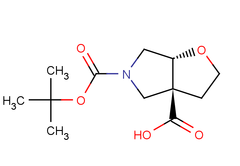 (3aS,6aR)-5-[(tert-butoxy)carbonyl]-hexahydro-2H-furo[2,3-c]pyrrole-3a-carboxylic acid