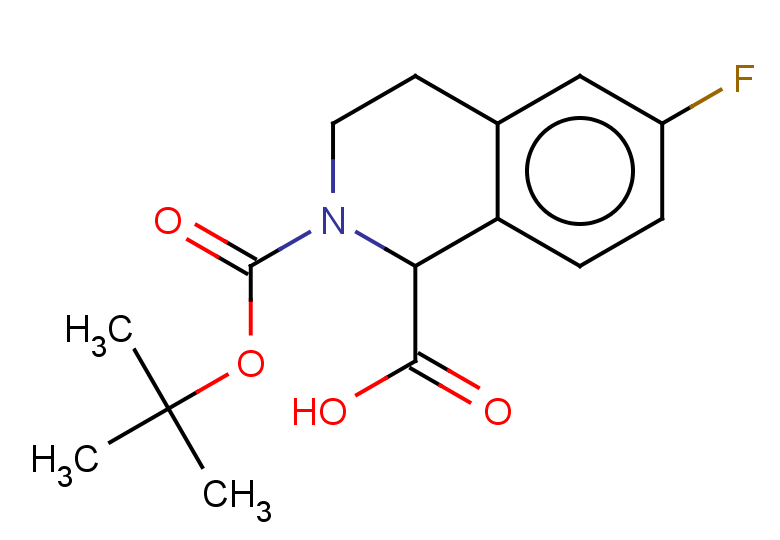 2-[(tert-butoxy)carbonyl]-6-fluoro-1,2,3,4-tetrahydroisoquinoline-1-carboxylic acid