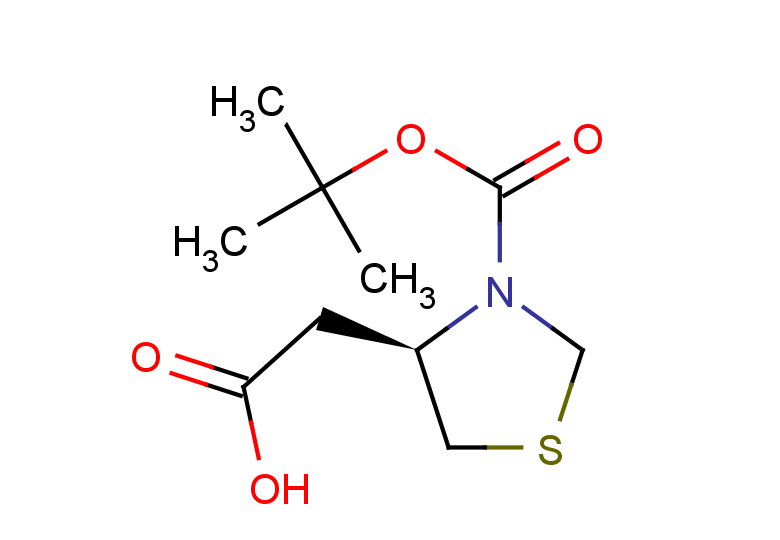 2-[(4R)-3-[(tert-butoxy)carbonyl]-1,3-thiazolidin-4-yl]acetic acid