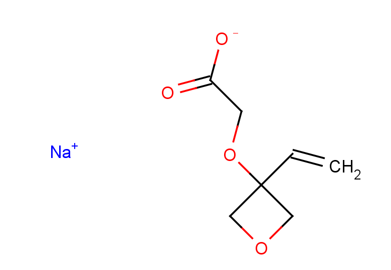 sodium 2-[(3-ethenyloxetan-3-yl)oxy]acetate