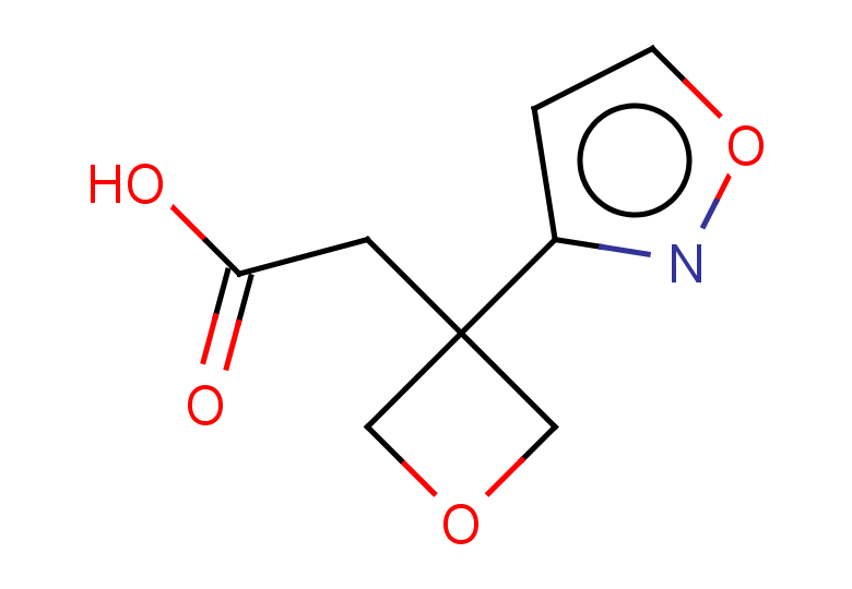 2-[3-(1,2-oxazol-3-yl)oxetan-3-yl]acetic acid