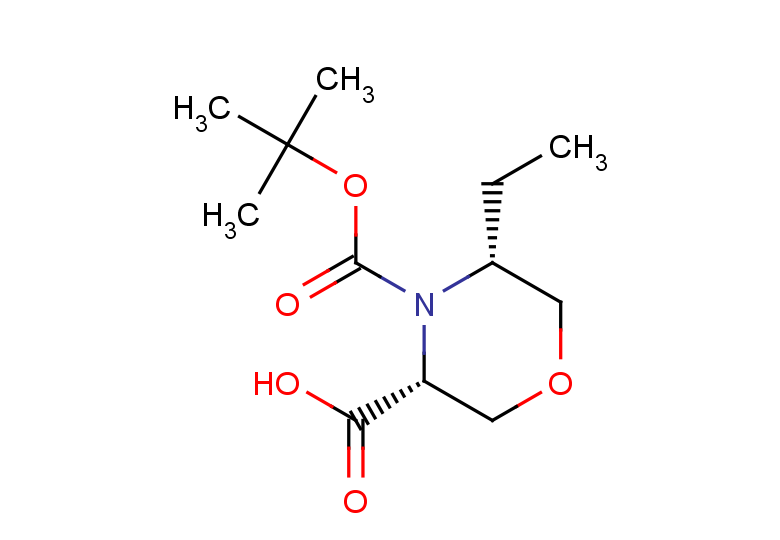 (3R,5R)-4-[(tert-butoxy)carbonyl]-5-ethylmorpholine-3-carboxylic acid