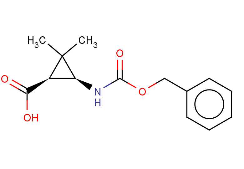 (1S,3S)-3-{[(benzyloxy)carbonyl]amino}-2,2-dimethylcyclopropane-1-carboxylic acid
