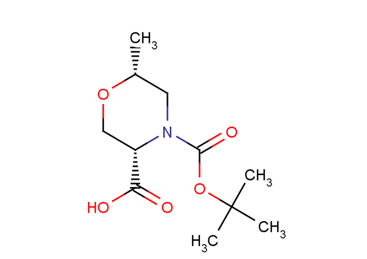 (3S,6R)-4-[(tert-butoxy)carbonyl]-6-methylmorpholine-3-carboxylic acid