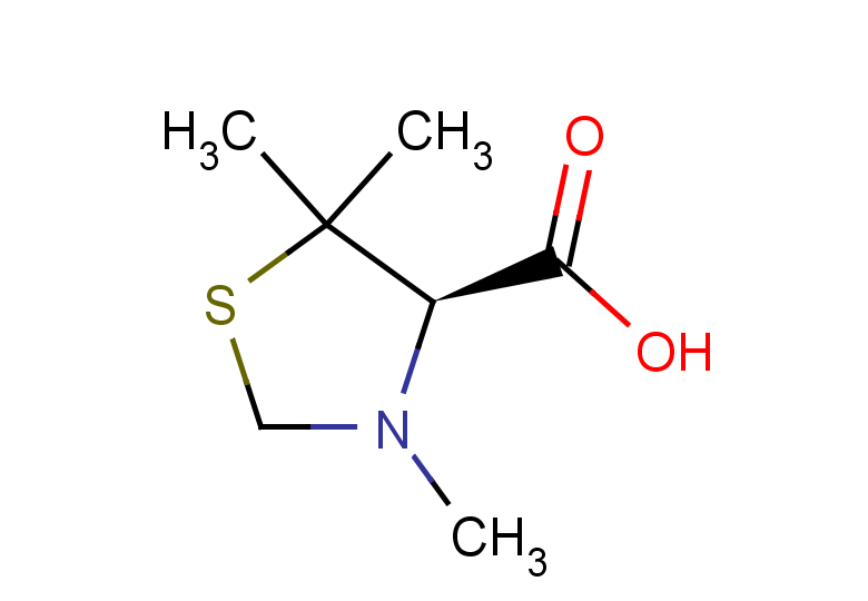 (4R)-3,5,5-trimethyl-1,3-thiazolidine-4-carboxylic acid