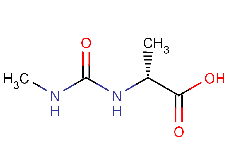 (2R)-2-[(methylcarbamoyl)amino]propanoic acid