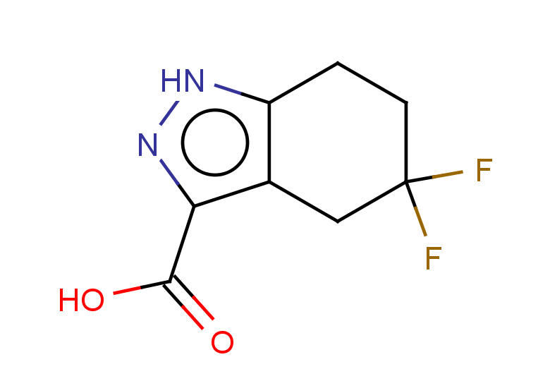 5,5-difluoro-4,5,6,7-tetrahydro-1H-indazole-3-carboxylic acid