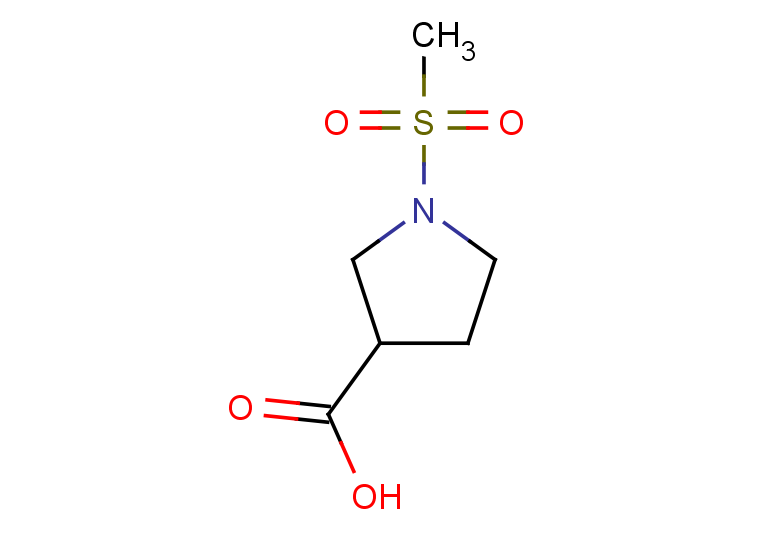 1-methanesulfonylpyrrolidine-3-carboxylic acid