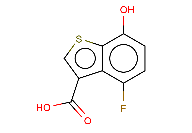 4-fluoro-7-hydroxy-1-benzothiophene-3-carboxylic acid