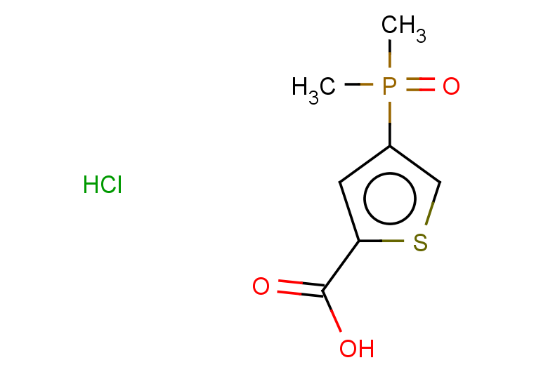 4-(dimethylphosphoryl)thiophene-2-carboxylic acid hydrochloride