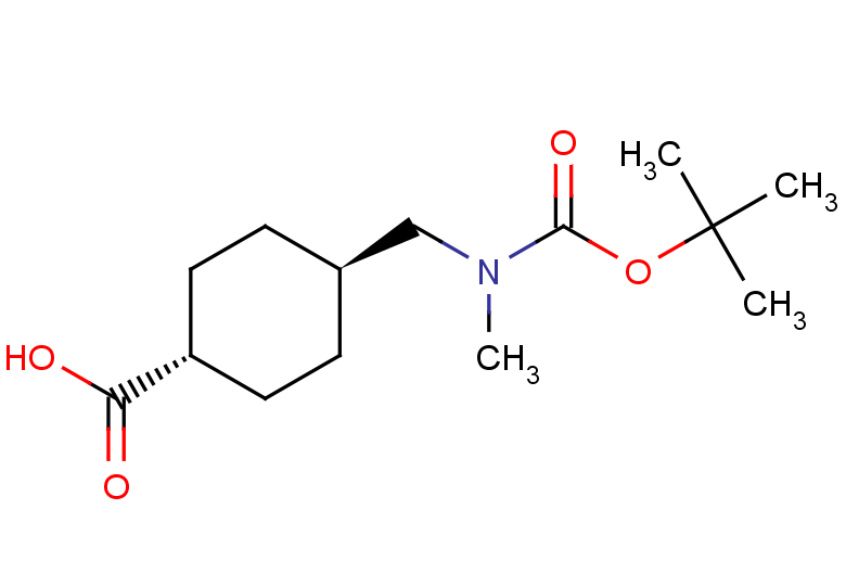 4-({[(tert-butoxy)carbonyl](methyl)amino}methyl)cyclohexane-1-carboxylic acid
