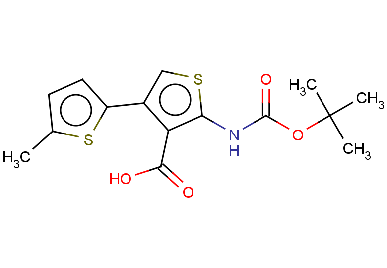 5'-{[(tert-butoxy)carbonyl]amino}-5-methyl-[2,3'-bithiophene]-4'-carboxylic acid