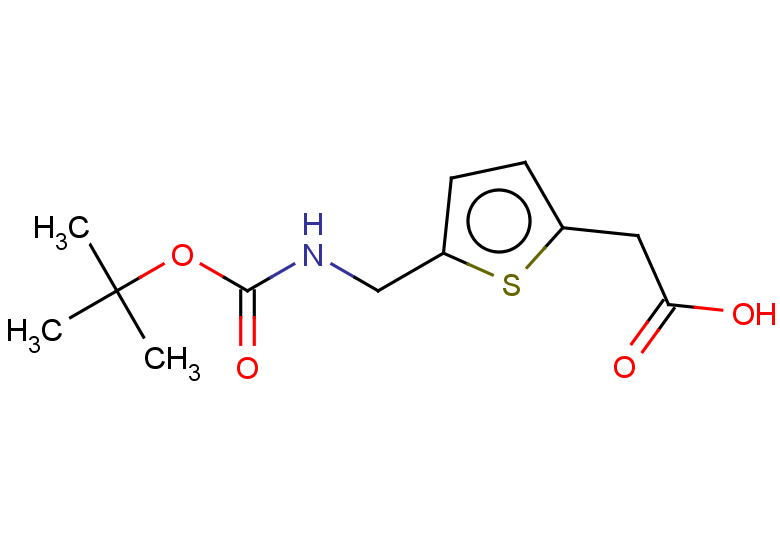 2-[5-({[(tert-butoxy)carbonyl]amino}methyl)thiophen-2-yl]acetic acid